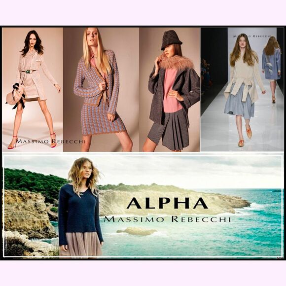 ALPHA MASSIMO REBECCHI NEW Italian Mohair Cardigan Sweater 40/S - Picture 3 of 12